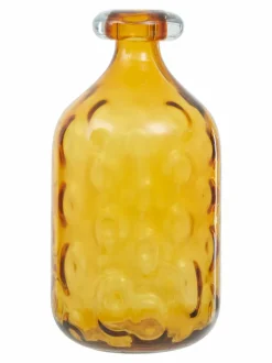 Fifty Five South Amber Huda Tall Glass Bottle Vase