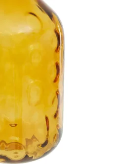 Fifty Five South Amber Huda Tall Glass Bottle Vase