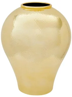 Fifty Five South Gold Large Ceramic Vase Hot
