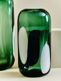Fifty Five South Hakan Glass Vase Green Online