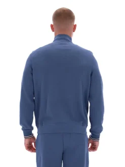 Fila RAMY 2 FBOX Quarter Zip With Tipping At Cuffs Sweatshirt Blue Best