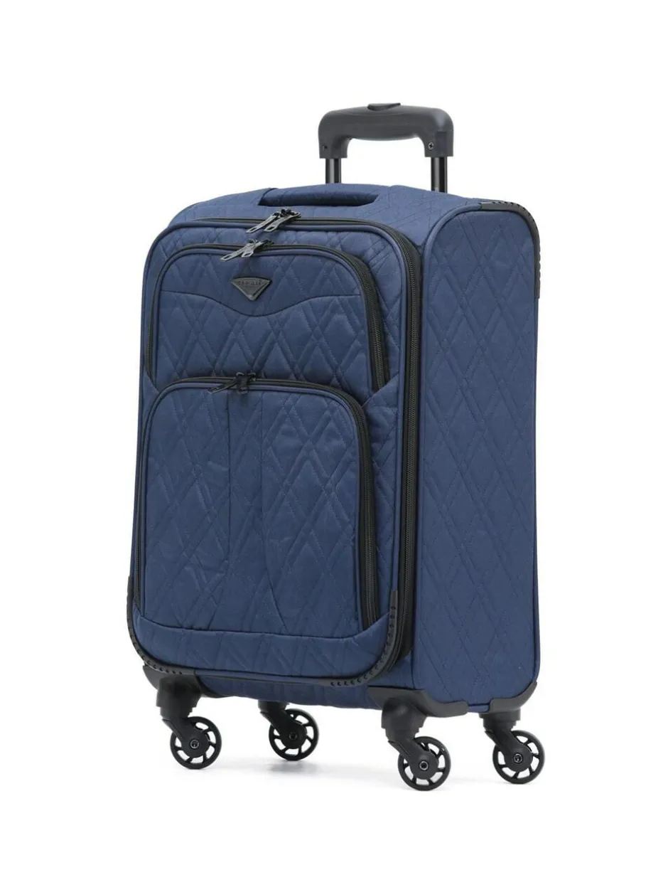 CABIN PRO Flight Knight Soft Case Carry On Suitcase Hand Luggage Blue Sale