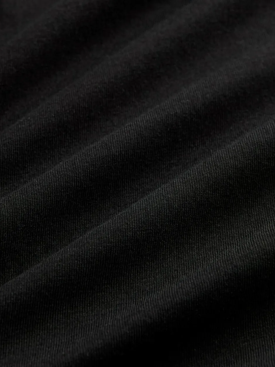 Fred Perry Black Twin Tipped Logo T-Shirt Outlet