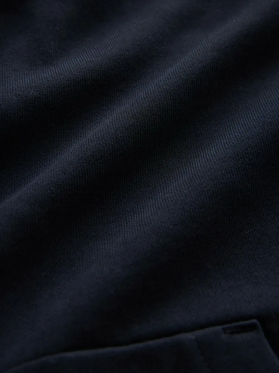 Fred Perry Navy Zip Up Hoodie Hot