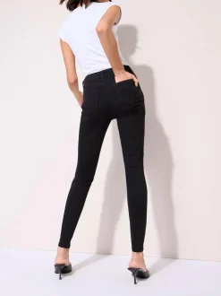 Friends Like These High Waisted Jeggings Black New