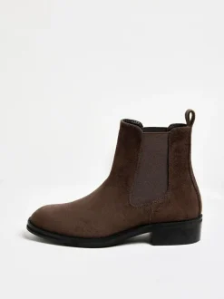 Friends Like These Comfort Chelsea Ankle Boots Chocolate Brown Online