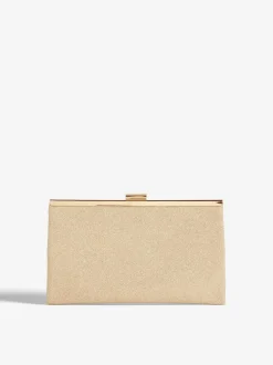 Friends Like These Gold Occasion Clutch Bag Discount