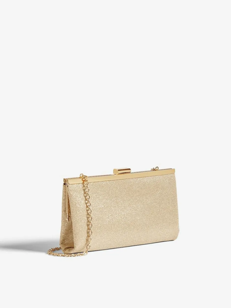 Friends Like These Gold Occasion Clutch Bag Discount