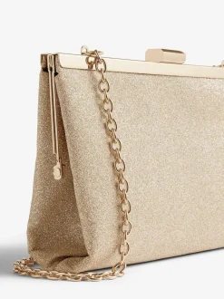 Friends Like These Gold Occasion Clutch Bag Discount