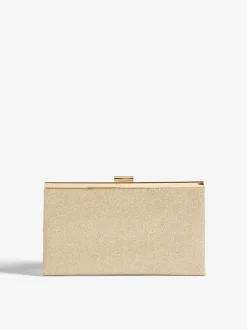 Friends Like These Gold Occasion Clutch Bag Discount