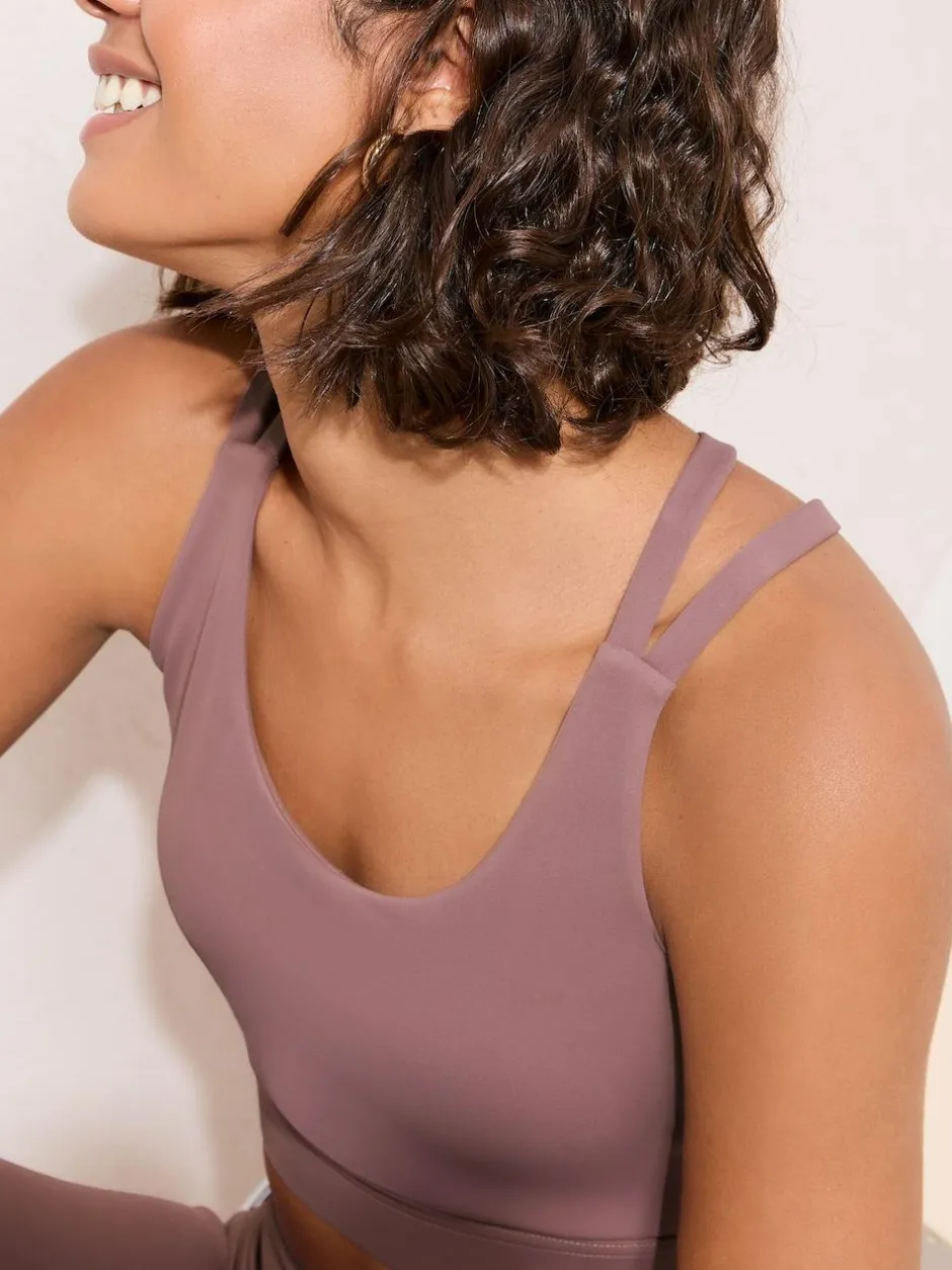 Friends Like These Pink Studio Strappy Back Sports Bra Hot