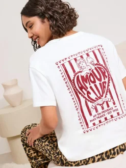Friends Like These White Amour Leopard Short Sleeve Pyjamas Best