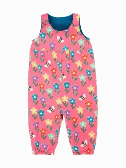 Frugi Blue Helen Reversible Dungarees Best