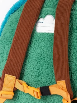 Frugi Fleece Character Brown Backpack Online