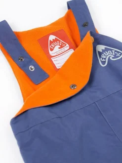 Frugi Little Blue Waterproof Dungarees Sale