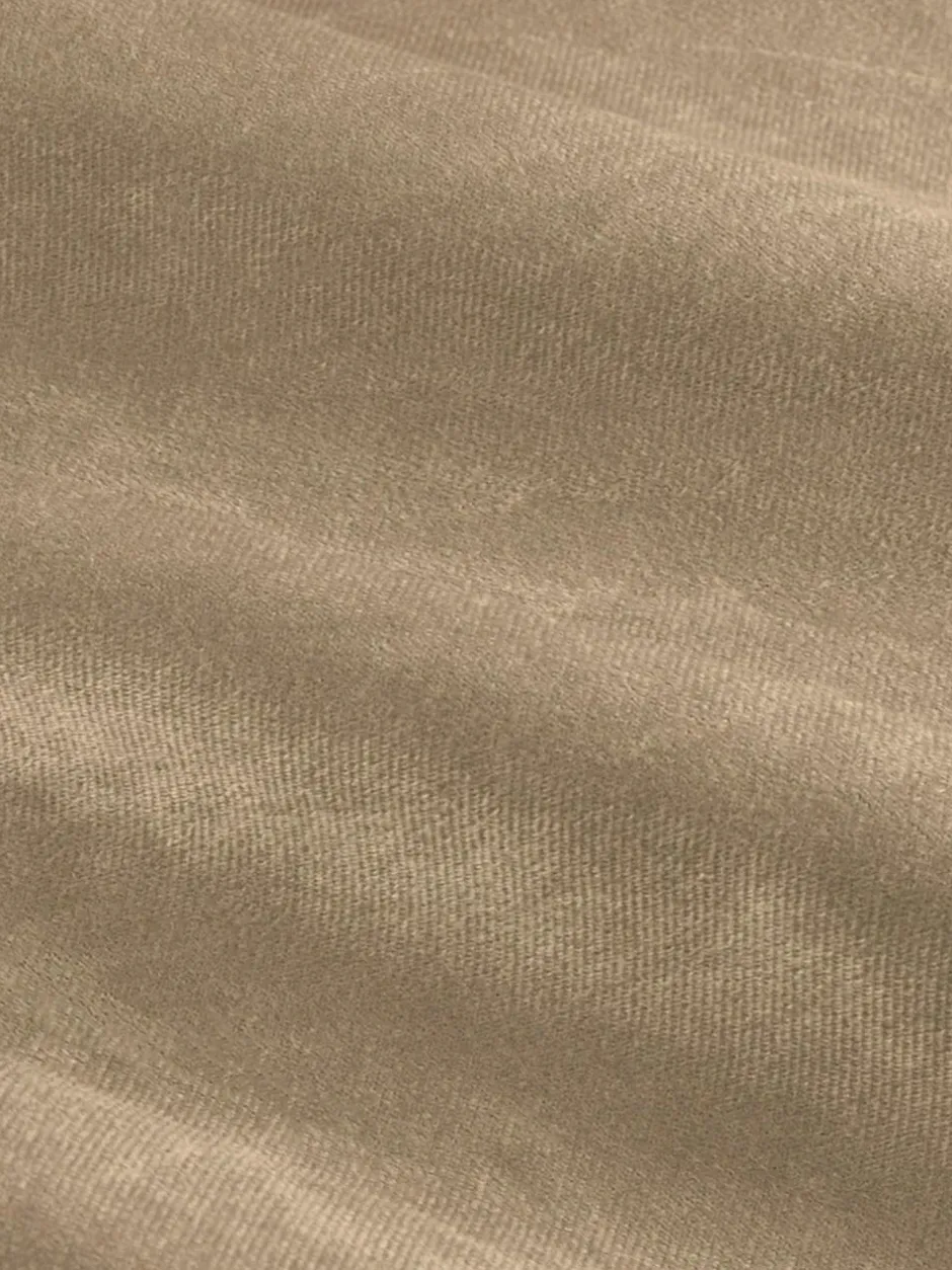Furn Mocha The Ultimate Velvet 100% Blackout Eyelet Blackout Curtains Hot