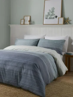 Fusion Fairhaven Easycare Duvet Cover Set Blue Best