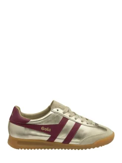 Gola Gold Womens Torpedo Glimmer Trainers Discount