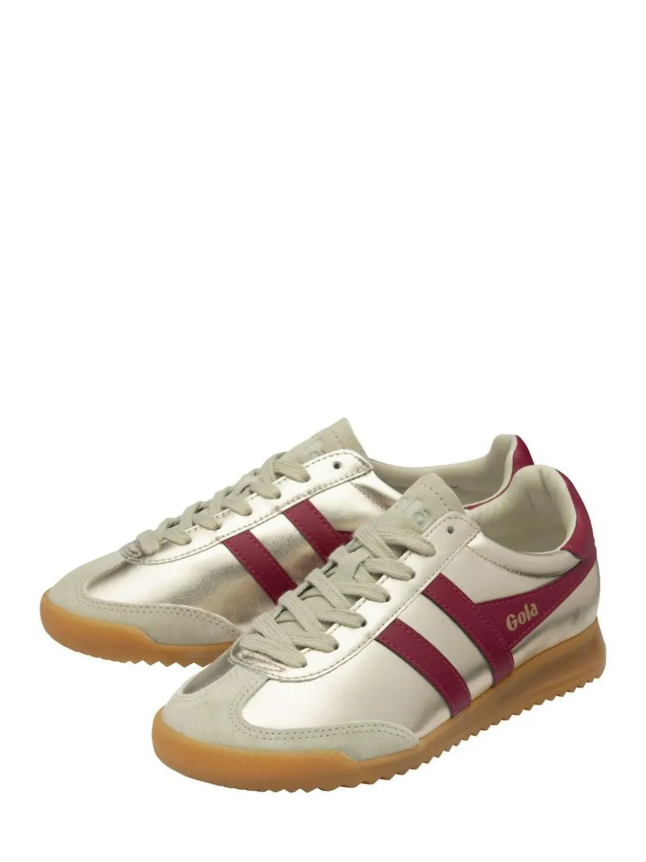 Gola Gold Womens Torpedo Glimmer Trainers Discount