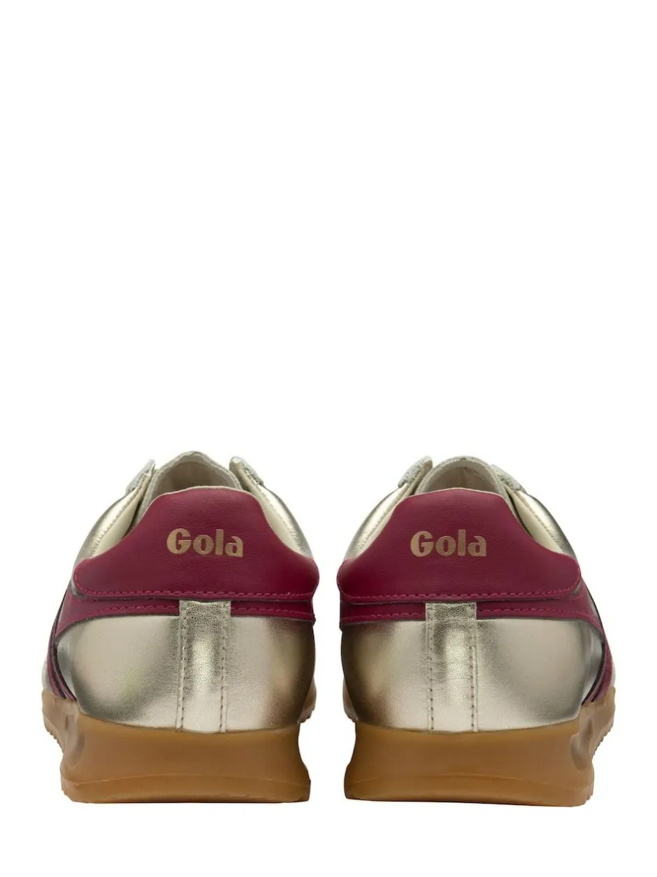 Gola Gold Womens Torpedo Glimmer Trainers Discount