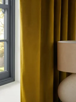 Next Gold Dark Matte Velvet Blackout/Thermal Curtains Best