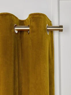 Next Gold Dark Matte Velvet Blackout/Thermal Curtains Best