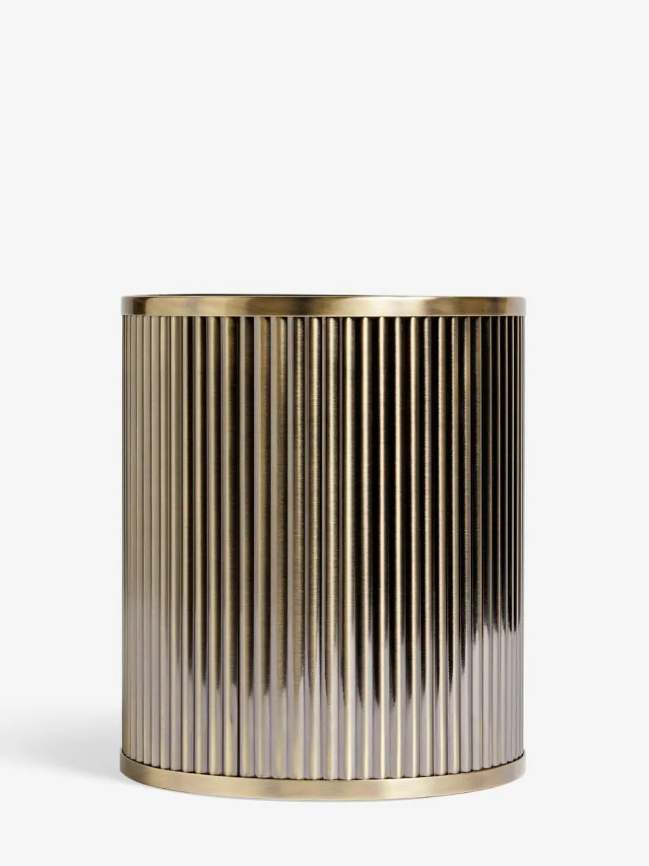 Next Gold Ribbed Bin Sale