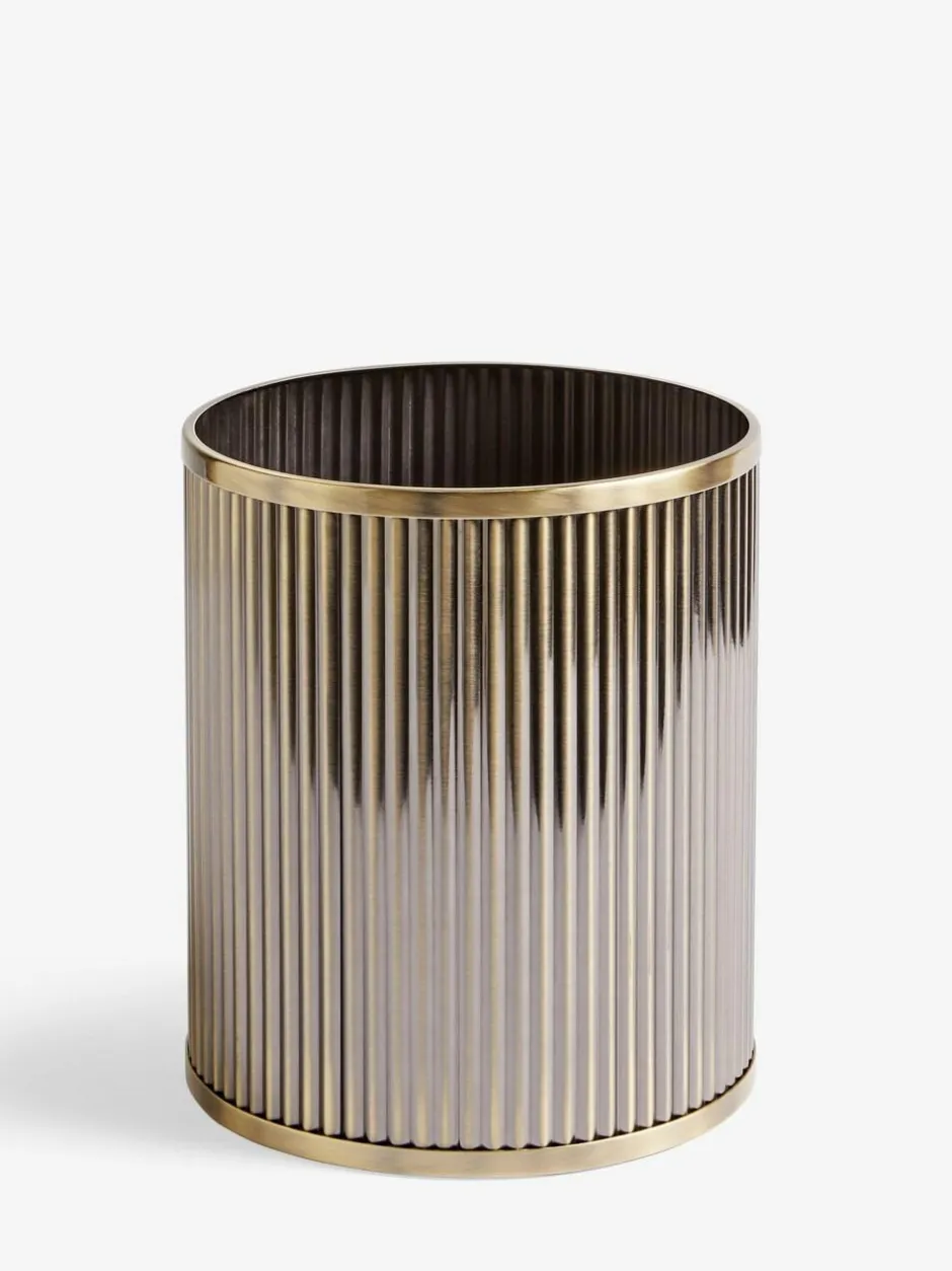 Next Gold Ribbed Bin Sale