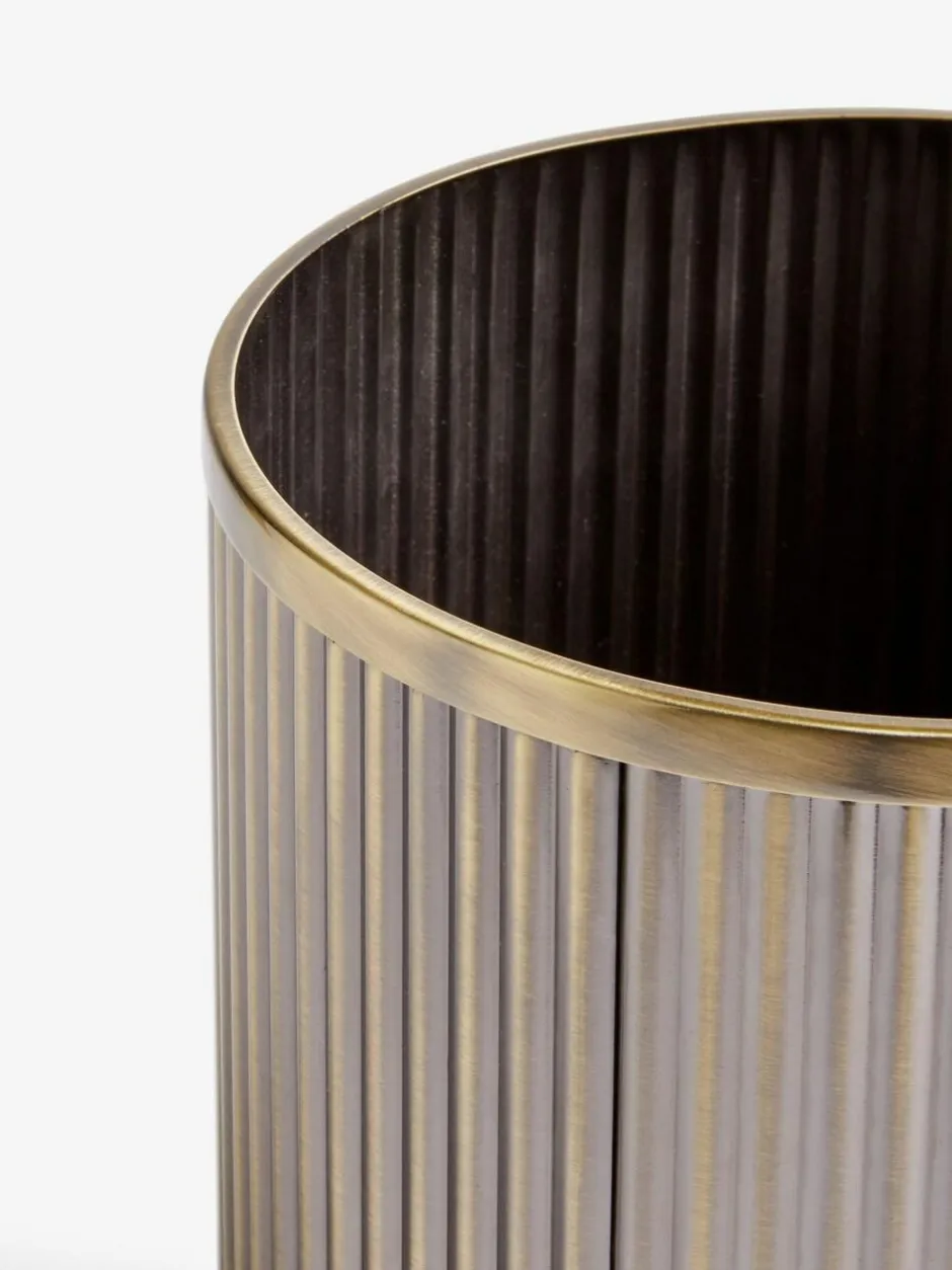 Next Gold Ribbed Bin Sale