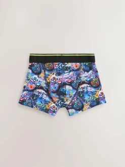 Next Boxers 5 Pack (2-16yrs) Grafitti Gamer Best
