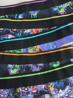 Next Boxers 5 Pack (2-16yrs) Grafitti Gamer Best
