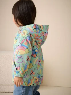 Next Waterproof Cagoule Jacket (6mths-7yrs) Green Character Best