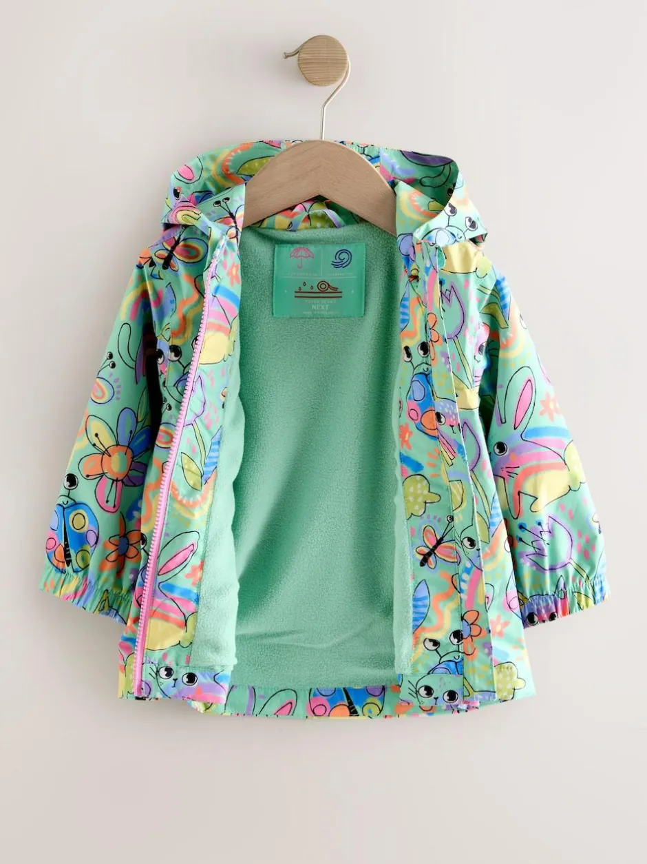Next Waterproof Cagoule Jacket (6mths-7yrs) Green Character Best