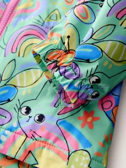 Next Waterproof Cagoule Jacket (6mths-7yrs) Green Character Best