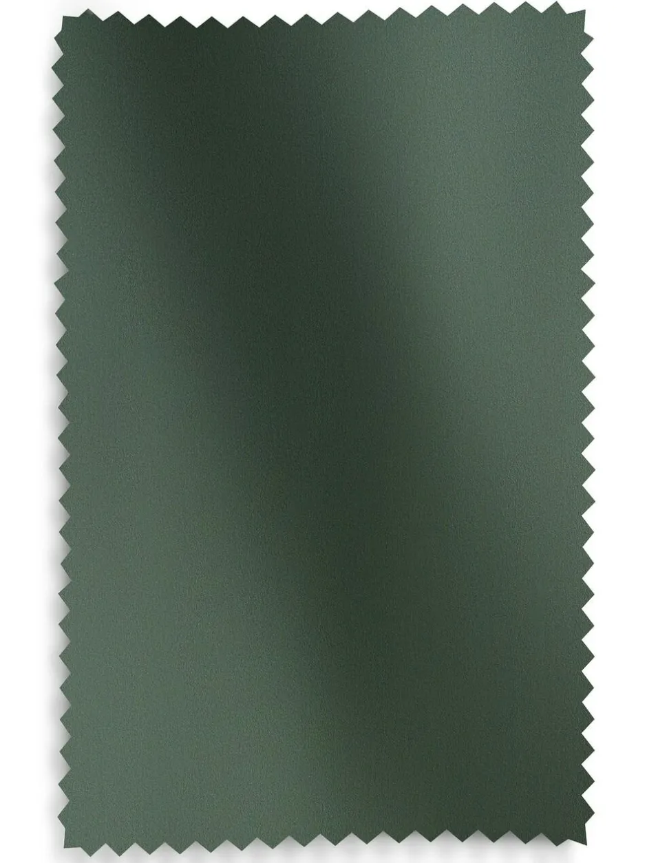 Next Green Dark Matte Velvet Super Thermal Curtains
