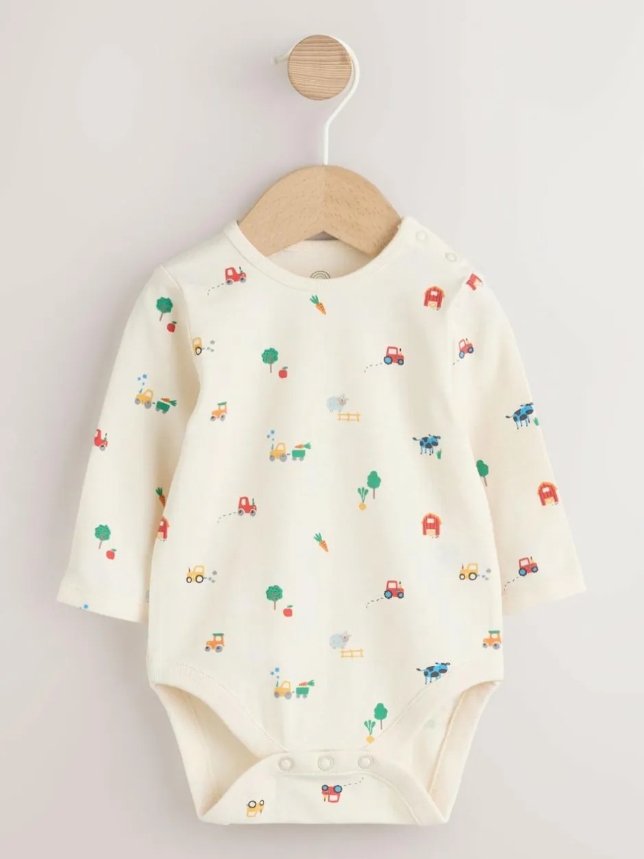 Next Green Farm Cord Dungarees and Bodysuit Set (0mths-2yrs) Online