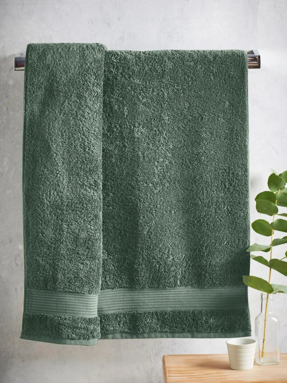 Next Green Forest Egyptian Cotton Towel Outlet
