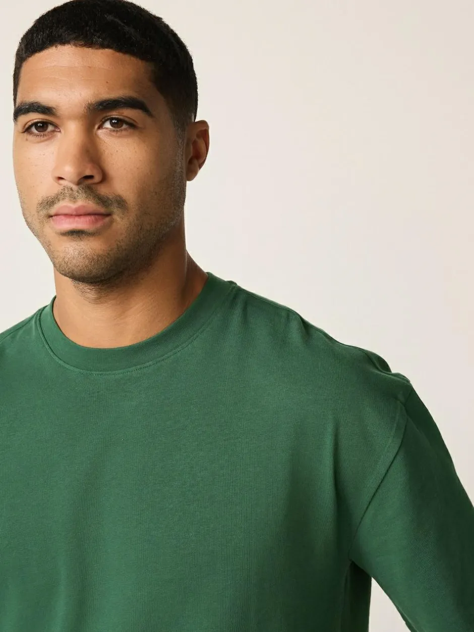 Next Green Forest Relaxed Fit Heavyweight T-Shirt Outlet
