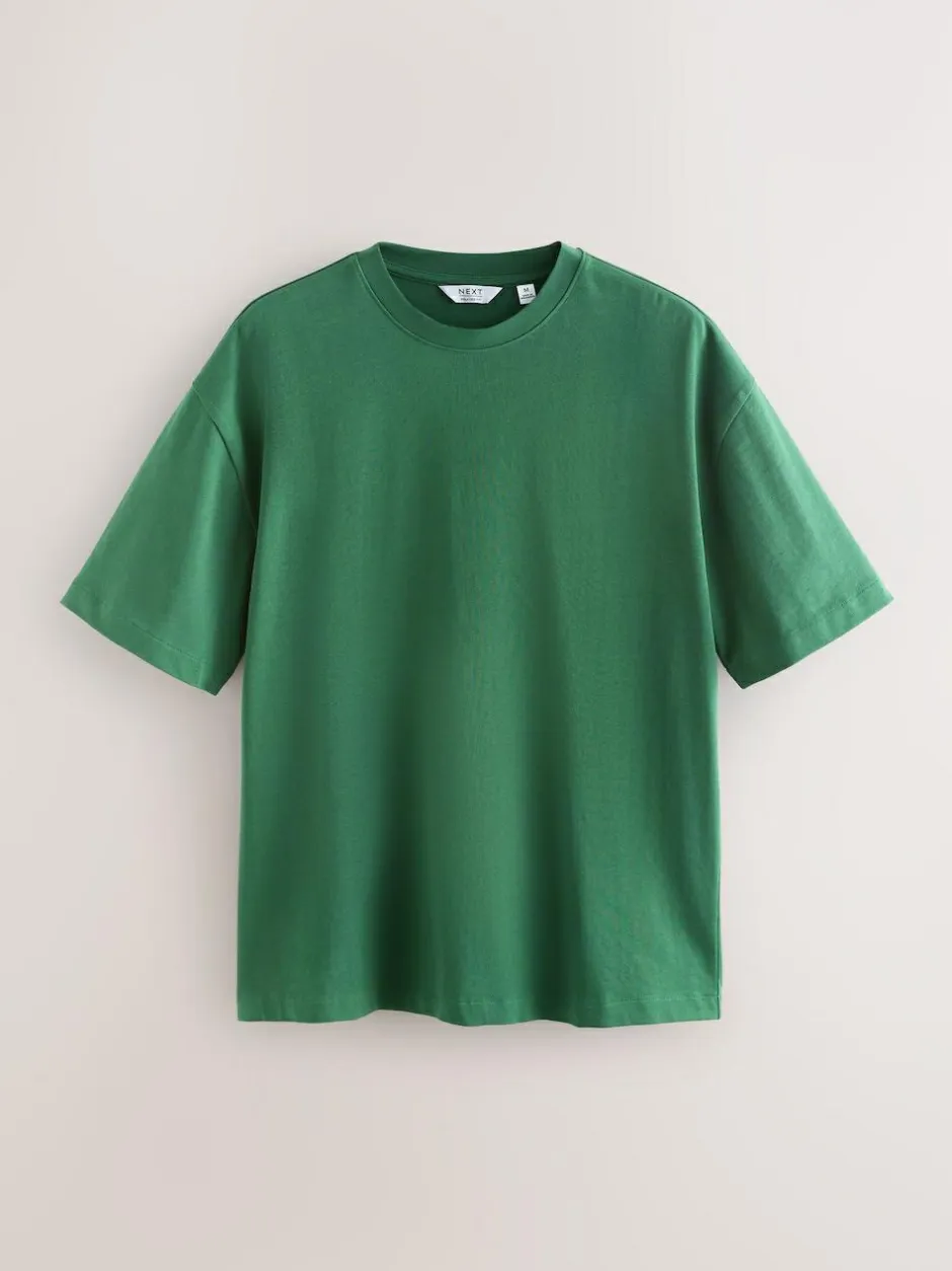 Next Green Forest Relaxed Fit Heavyweight T-Shirt Outlet