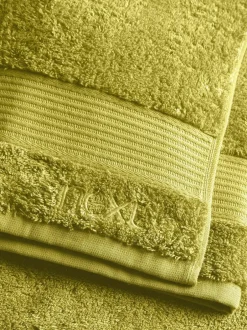 Next Green Lime Egyptian Cotton Towel Outlet