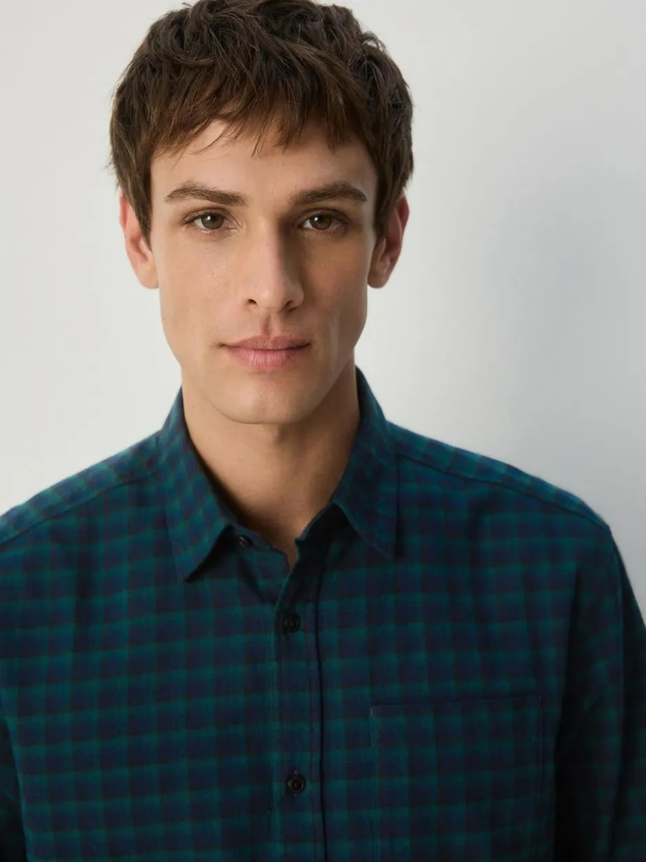 Next Green Long Sleeve Check Shirt Best