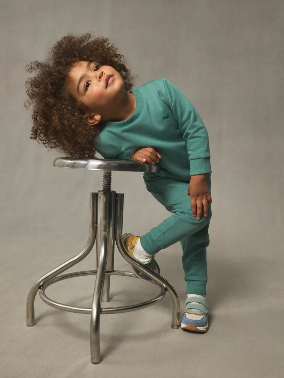 Next Green Plain Sweatshirt And Joggers Set (3mths-7yrs) Online