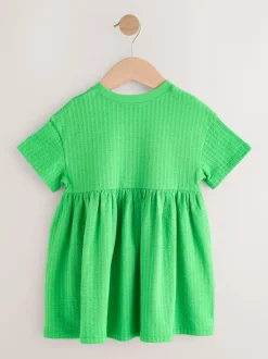 Next Jersey Dress (3mths-7yrs) Green Rainbow Clearance