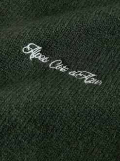 Next Regular Fit Embroidered Chest Motif Cardigan Green Sale
