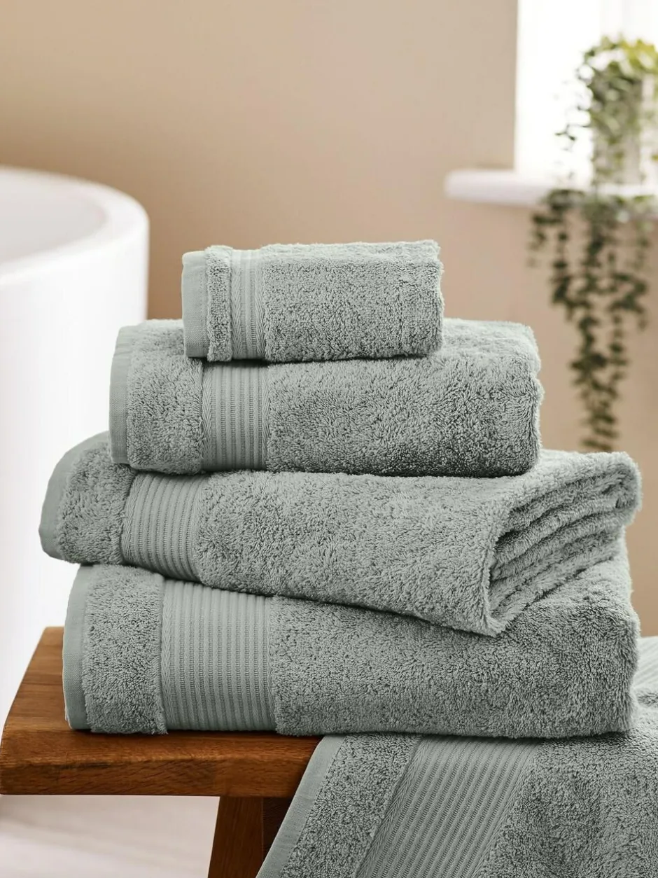 Next Green Sage Light Egyptian Cotton Towel Hot