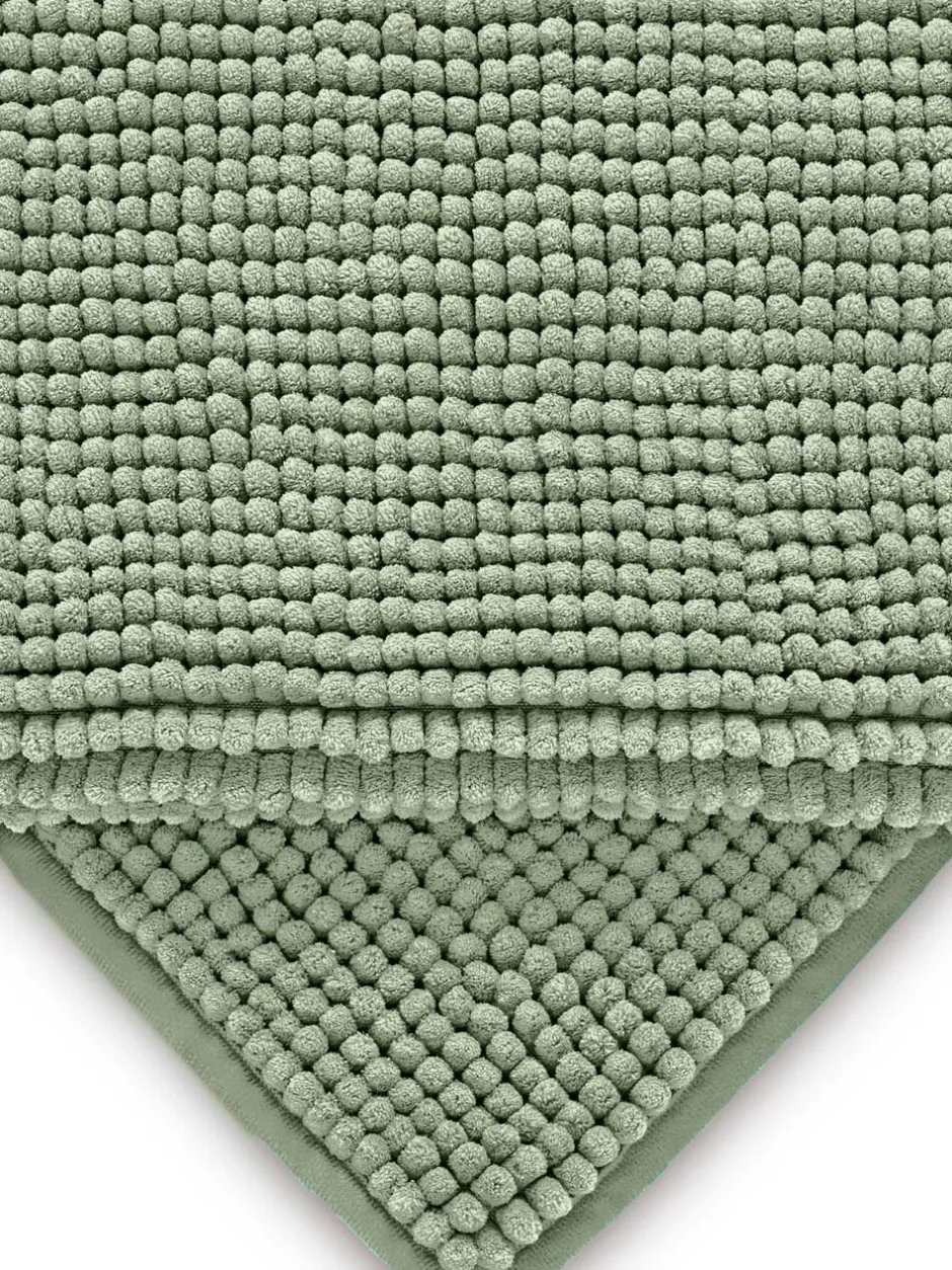 Next Green Sage Mid Bobble Pedestal Mat