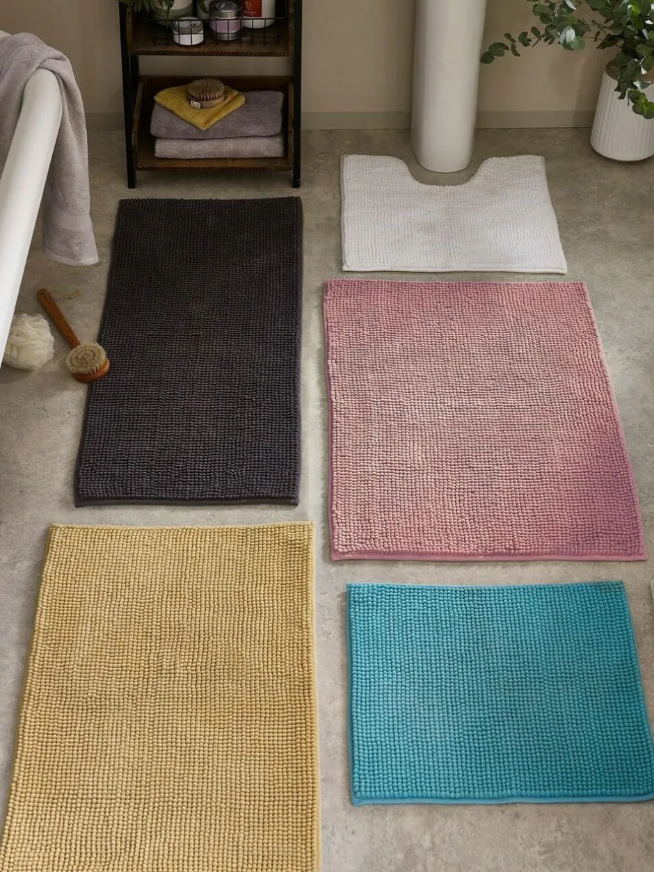 Next Green Sage Mid Bobble Pedestal Mat