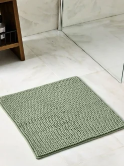 Next Green Sage Mid Bobble Shower Mat Sale