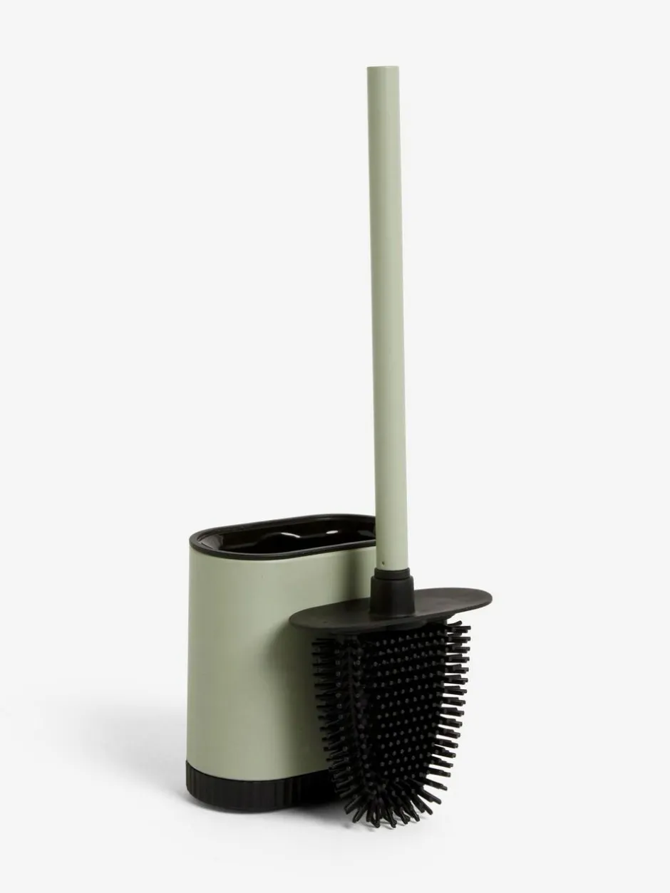 Next Green Sage Slimline Silicone Toilet Brush Best