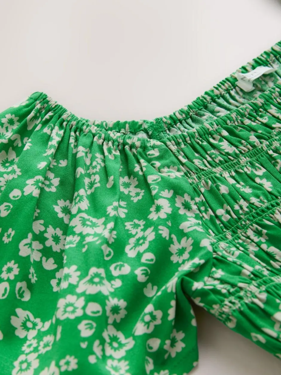 Next Green Shirred Jumpsuit (3-16yrs) Sale
